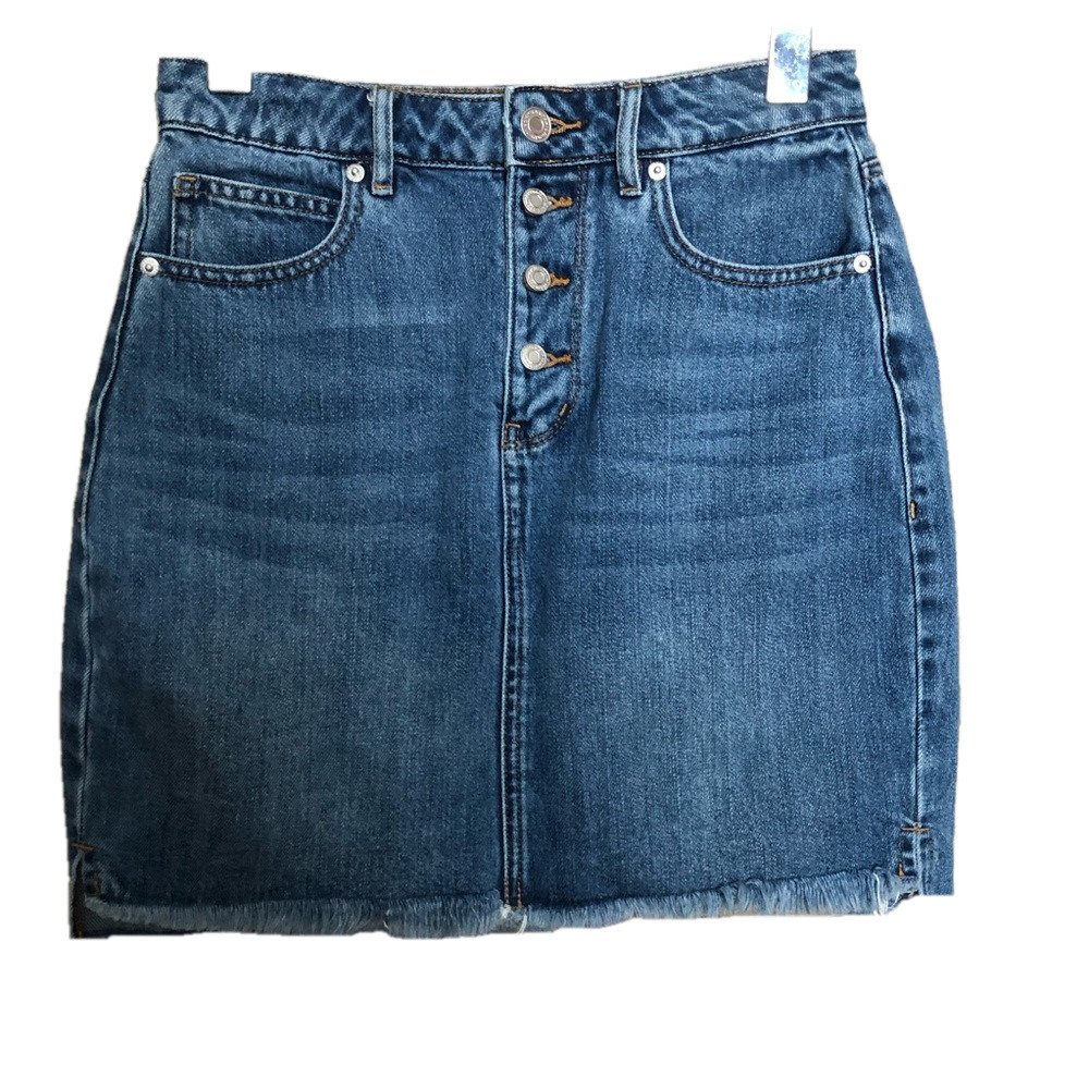 Dynamite Denim Jean Miniskirt XS